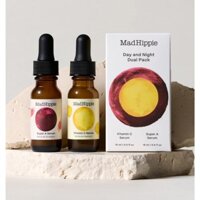 Cặp tinh chất dưỡng ngày đêm vitamin C A Mad Hippie Day & Night Dual Pack 15ml + 15ml [Meoheo]