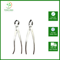 Cạp tròn cạp xéo 21cm hàng thép trắng kông rỉ