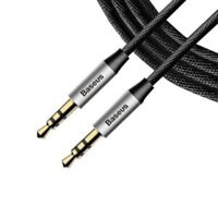 Cáp truyền 2 đầu 3.5 baseus m30 chính hãng dây dù độ dài 150cm dòng 2 khấc hỗ trợ tốt truyền nhạc cho các thiết bị