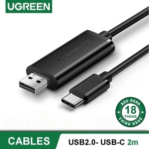 Cáp truyền dữ liệu USB 2.0 to Type C dài 2  Ugreen 70420