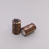 Cặp tụ điện Elna Silmic II chữ vàng 47uF 50V tháo máy (2 con)