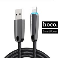 Cáp tự ngắt sạc cho iPhone HOCO U35 hàng chính hãng - 2m Đen