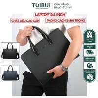 Cặp túi xách vải nam công sở văn phòng đựng tài liệu, máy tính laptop 15,6 inch chất liệu vải Oxford cao cấp