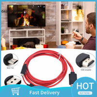 Cáp tương thích GSD Micro USB 11pin sang HDMI Cáp chuyển đổi TV tương thích 1080 HD Cáp cắm và chạy Cáp chuyển đổi tương thích HDMI linh hoạt cho điện thoại Android
