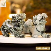 Cặp Tỳ Hưu Ngọc Phỉ Thúy (Ngọc Jadeite) – 16kg – M23181