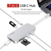 Cáp Type-C -> HDMI + 2 USB (2.0/3.0) + TF + SD Lenovo C107-sl , C107-gy , Cáp chuyển đổi từ Type C sang HDMI USB thẻ nho