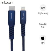 Cáp Type C - Lightning MFI 1m Mbest DS954
