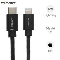 Cáp Type-C - Lightning MFI 1m Mbest DS640-WB