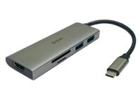 CÁP TYPE C RA HDMI – 2 USB – THẺ SSK SC103