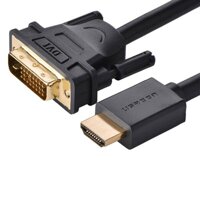 Cáp Ugreen HDMI to DVI  2M-10135-Hàng Chính Hãng