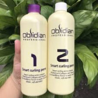 cặp uốn 3D Obsidian Smart Curling Perm 500ml/500ml "