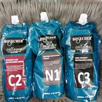 Cặp uốn ép nóng Bosecher 1000ml chuyên tiệm tóc (mùi thơm)