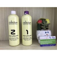 _CẶP UỐN TÓC 3D OBSIDIAN UỐN VÀ UỐN LẠNH 500ML *2_HÀNG CHÍNH HÃNG