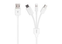 CÁP USB -> TYPE-C + MICRO USB + LIGHTNING PISEN (AP01-600) 318HP