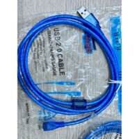 Cáp USB 2.0 28awg+24awg gauge 1.5m Printer Cable