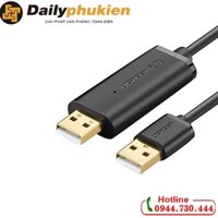 Cáp USB 2.0 chia sẻ dữ liệu giữa hai máy tính dài 2m UGREEN 20233