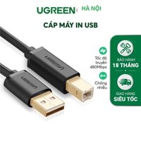 Cáp USB 2.0 cho máy in truyên liệu máy tính ra máy in có chip dài 1m-15m hàng chính hãng - 2m