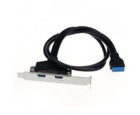 Cáp USB 2.0 to 10pin gắn back panel