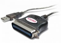 Cáp USB 2.0 to Parallel LPT - Cáp chuyển đổi USB sang PARALLEL LPT - Cáp máy in USB to IEEE 1284 Unitek
