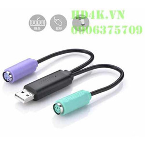 Cáp USB 2.0 to PS/2 Ugreen 20219