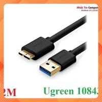 Cáp USB 3.0 cho ổ cứng di động HDD 2,5 ing dài 2m Ugreen 10843 cao cấp