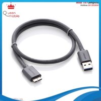 Cáp USB 3.0 cho ổ cứng di động HDD 2,5 ing dài 1,5m chính hãng Ugreen 10842 [Queen Mobile]