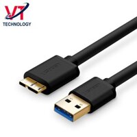 Cáp USB 3.0 cho ổ cứng di động HDD 2,5 ing dài 0,5m chính hãng Ugreen 10840 cao cấp