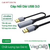 Cáp USB 3.0 nối dài 15m Veggieg V-U332