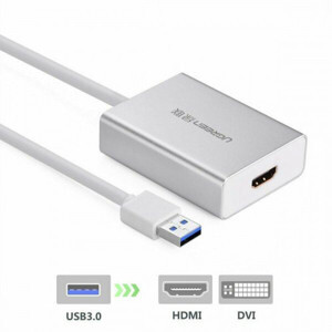 Cáp USB 3.0 to HDMI và 3 cổng USB 3.0 Ugreen 40257