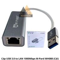 Cáp USB 3.0 to LAN 1000Mbps M-Pard MH088