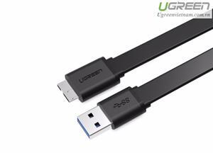 Cáp USB 3.0 to Micro B 0.25M chính hãng Ugreen 10852