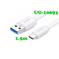 Cáp USB 3.0 to Type-C 1,5M UGREEN cho MacBook mới, Chromebook Pixel, Nexus 5X, Nexus 6P, Nokia N1 Tablet, OnePlus 2