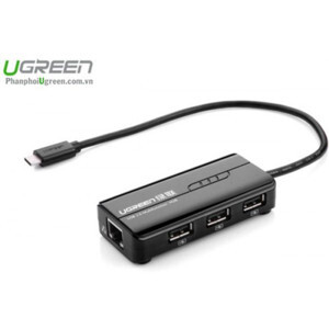 Cáp USB 3.1 Type-C to LAN và 3 cổng USB 2.0 Ugreen UG-30289