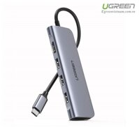 Cáp USB-C Chuyển Đổi 8 Trong 1 Ugreen 50516 - Hàng chính hãng