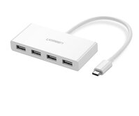 Cáp USB-C To 4 Cổng USB 3.0 Ugreen 40379 - Hàng Chính Hãng