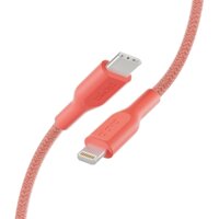 Cáp USB-C to Lightning Belkin Playa 30W MFI 1m dây dù