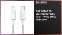 Cáp USB-C to Lightning Pisen Fast - Vivid 1m CL-PD10-1000