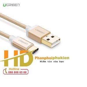 Cáp USB-C to USB 2.0 Ugreen 20862 - 2m