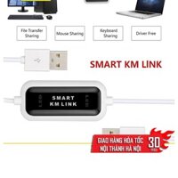 Cáp USB: dùng Chuyển Đổi Dữ Liệu Kết Nối Máy Tính Với Máy Tính Đồng Bộ Bàn Phím Chuột Smart KM Link cao cấp