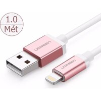 Cáp USB Lightning 1M vỏ nhôm Ugreen 10465 (Trắng)