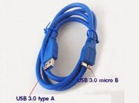 Cáp usb micro type b 3.0 (dùng box ổ cứng) 1m