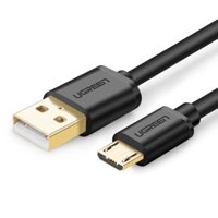 Cáp USB Micro-USB male to USB male cable gold-plated 0.25M-3M: 28+22AWG OD:4.5MM 1.5M UGREEN 10837