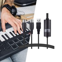 Cáp USB MIDI Dây Bộ khuếch đại âm thanh Bộ tổng hợp Cáp mở rộng âm thanh Studio