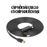 CÁP USB NỐI DÀI 5M USB 2.0 CÓ CHIP KHUẾCH ĐẠI CHÍNH HÃNG UNITEK Y277