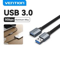 Cáp USB Nối Dài Vention USB 3.0 5Gbps Loại A đầu cắm sang cổng cắm tốc độ cao cho TV laptop