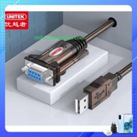 Cáp usb sang  com RS232 chân âm Unitek Y105D 2M- Hàng chính hãng