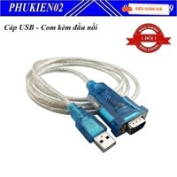 Cáp USB sang cổng Com Rs232  kèm đầu nối -Cáp Cho Windows 98/98SE/2000//Me/XP Máy Tính