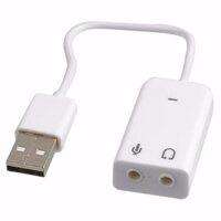 Cáp USB sang loa và míc cho Androi tv máy tính