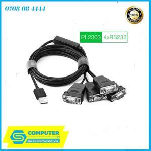 Cáp USB to 4 rs232 Ugreen 30770