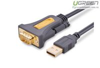 Cáp USB to Com dài 1,5m chính hãng Ugreen 20211 cao cấp